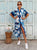 Azure Jardin Luxe Button-Through Maxi Dress - Love my Body