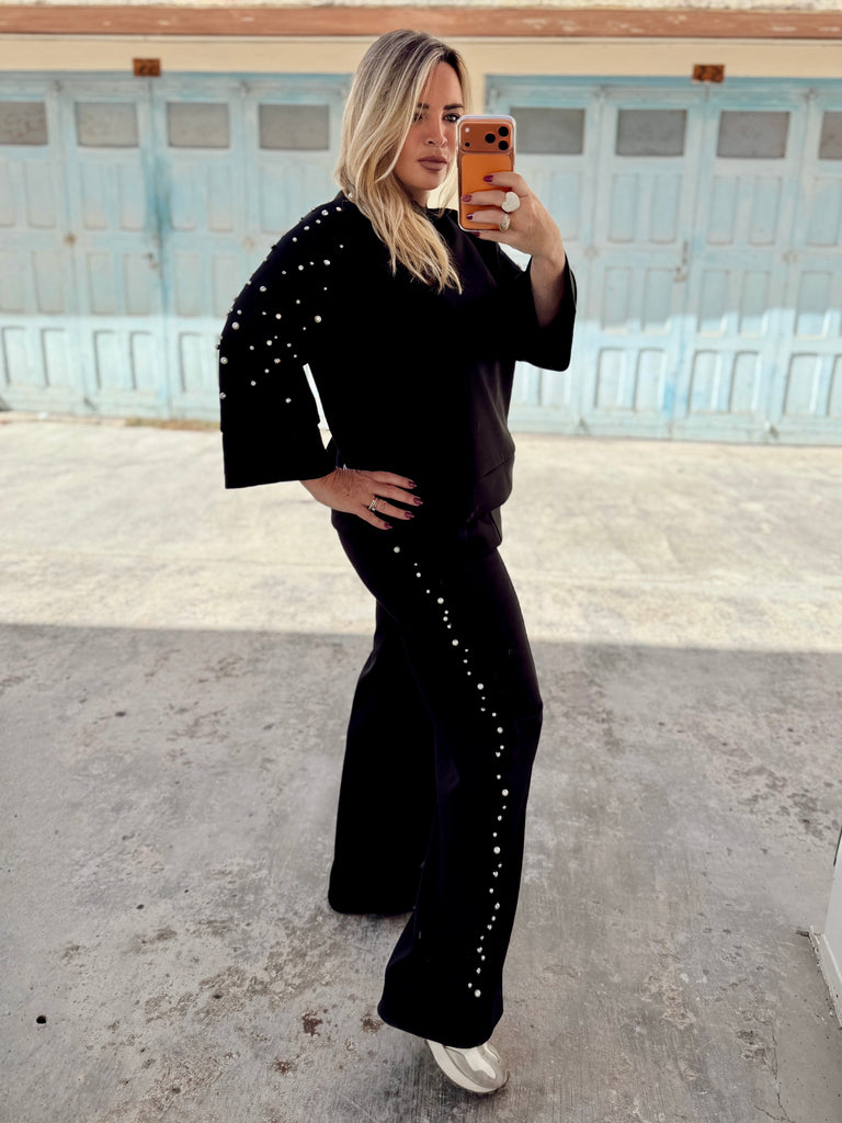 Black Diamond and Pearl Tracksuit