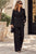 The Laurent Luxe Wrap Suit - Black - Bougie Collection