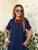 Midnight Riviera T-Shirt Dress