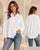 Éloise Textured Shirt - White - Bougie Collection