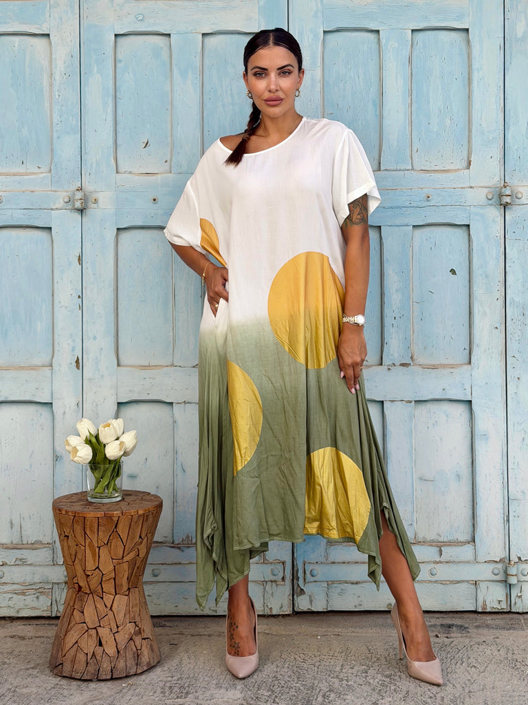The Soleil Spot Midi Dress - Love my Body