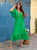 Emerald Desert Pearl Pure Silk Dress
