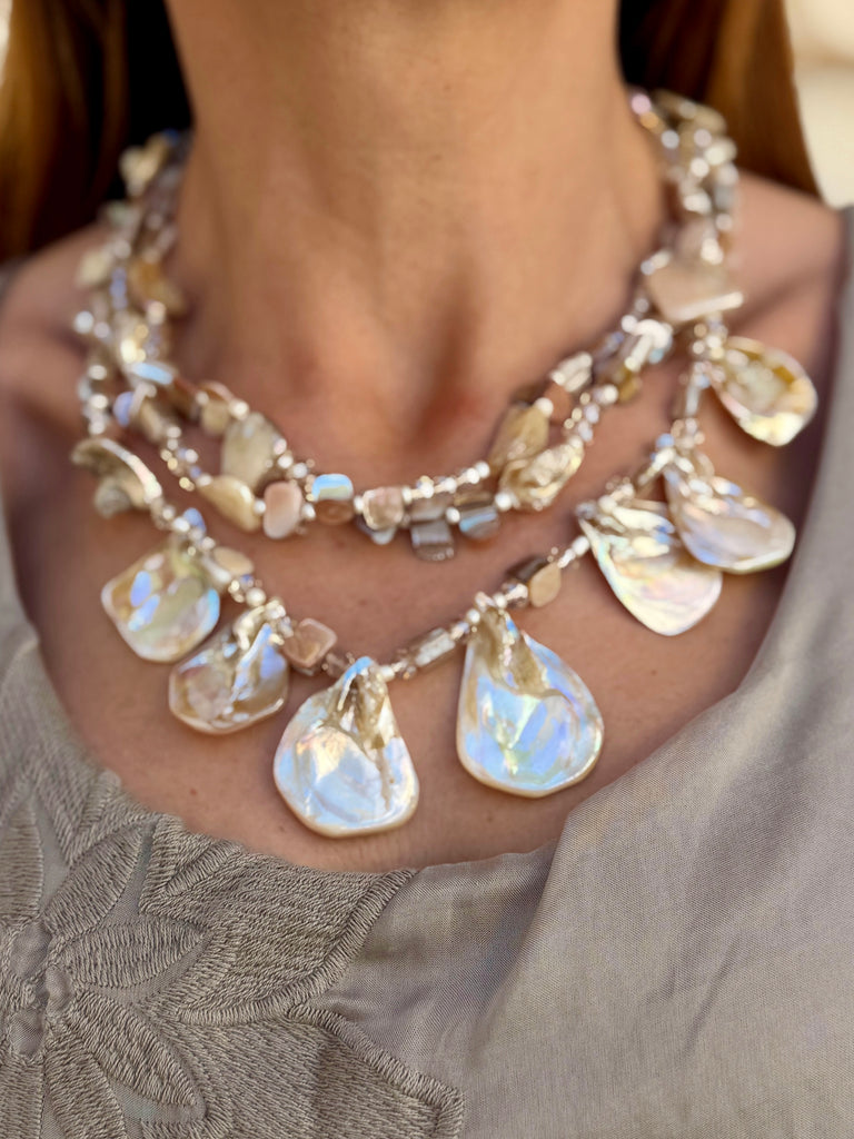 Pearl Shell Éclat Necklace