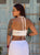 Santorini Petal Crochet Top