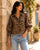 The Siena Leopard Blouse - Bougie Collection