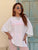 LA Viscose Knit Set - Rose