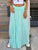 Mint Breeze Cotton Skirt