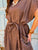 Cioccolato Riviera Pure Linen & Crochet Dress