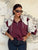 Le Marais Sport Jacket / Bordeaux & Beige