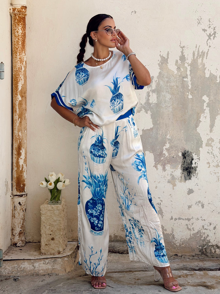 Porcelaine Silky Co-Ord - Love my Body