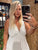 White Palm Maxi Dress