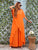 Mandarin Cascade Silk Satin Co-ord