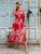Maison Rouge Fleur Pure Silk Shirt Dress