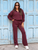 The Aspen Plum Luxe Tracksuit - Bougie Collection