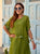 Olive Sirena Silk Sequins Trim Dress