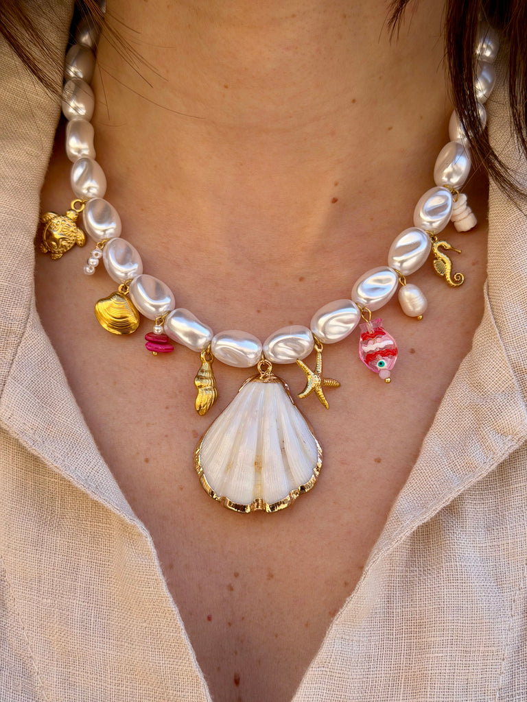 Siren Seashell Necklace