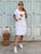 Fleur Dorée Linen & Viscose Pocket Dress