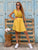 Marigold Ruffle Cotton Dress