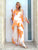 Mandarin and Lavender Silk Set