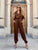 Chocolate Jumpsuit