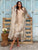 Silk Hibiscus Kaftan - Natural