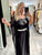 Black Shimmer Summer Knit Kimono