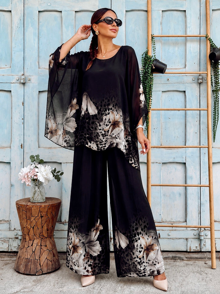 Noir Lily Pure Silk Set