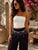 The Amour Draped Chain Belt Silver