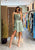 Luna Teal Cocktail Dress