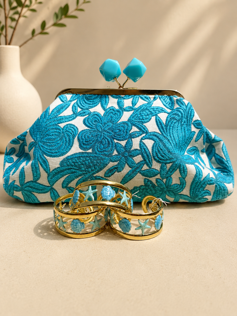 Azzurra Fiorenza Clutch