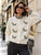 The Paris Amélie Dachshund Knit Cardigan - Panna & Sage